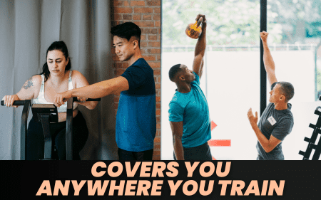 covers you anywhere you train