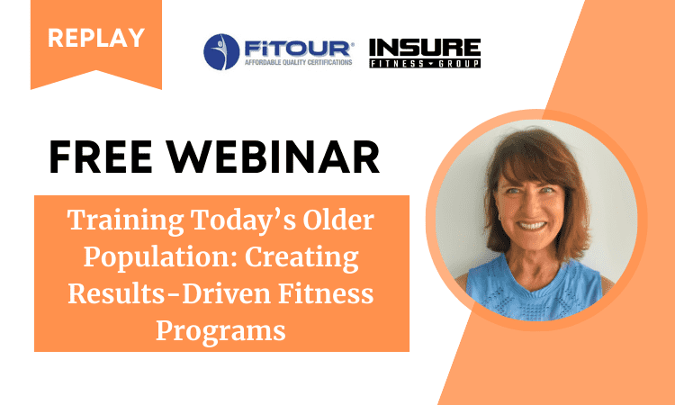 Fitness webinar about training older populations with FiTour