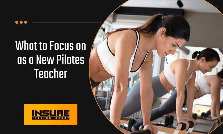 women performing Pilates exercises on reformer machines in a studio, illustrating focused training and instruction—ideal for new Pilates teachers learning class structure and client engagement.
